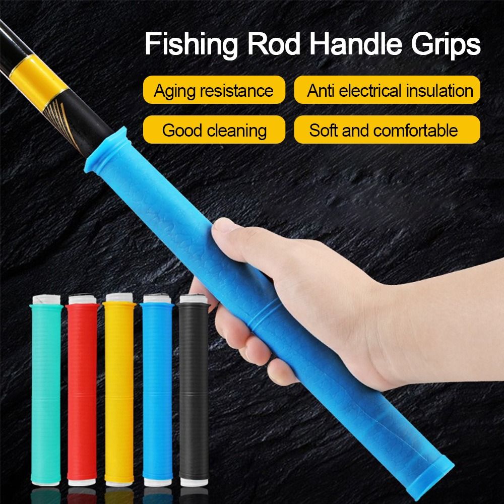 Fishing Rod Case - Silicone Fishing Rod Handle Wrap Non