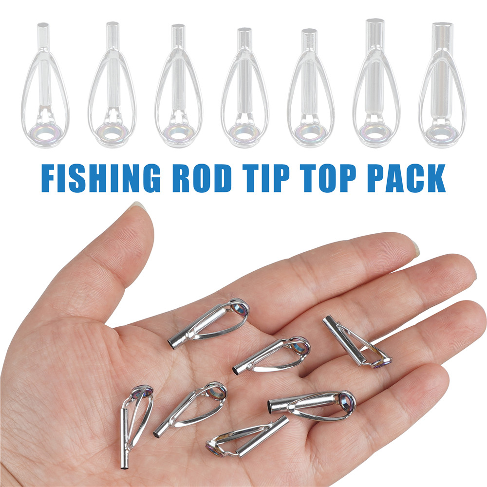 10Pcs Fishing Rod Guide Tips R - Fishing Rod Surf recension och pris